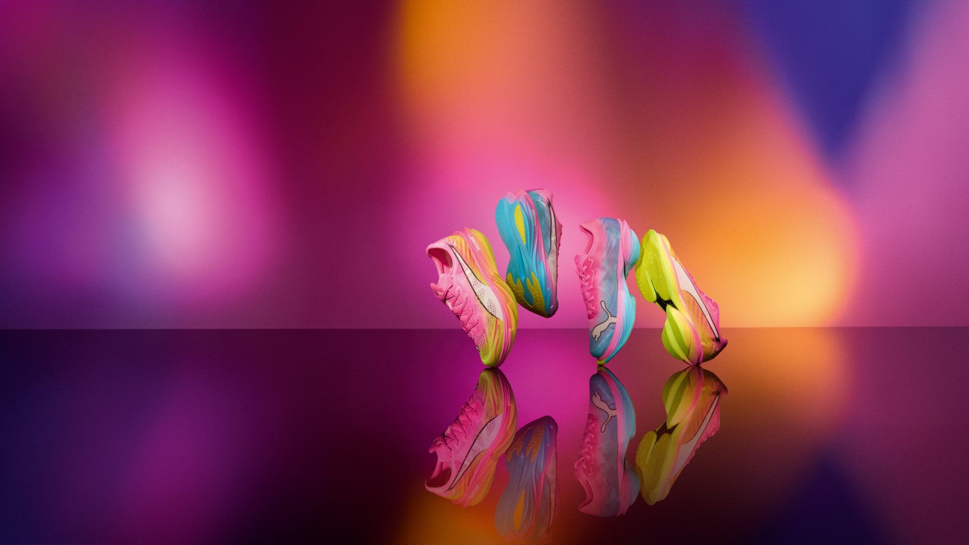 La colección SHOWTIME de Puma  alta energía.