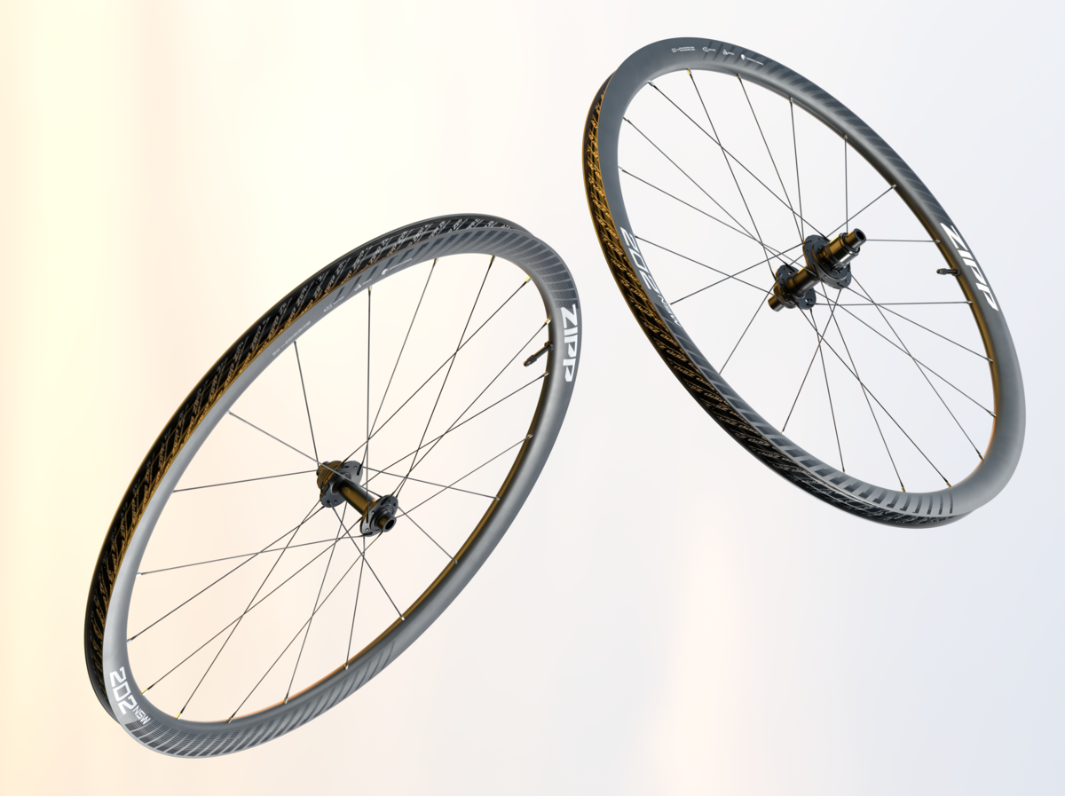 Las nuevas ZIPP 202 NSW pesan 1.090 gramos completas