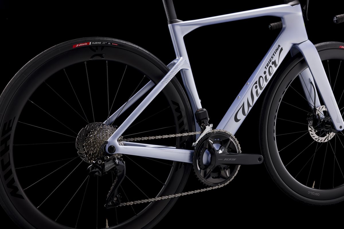 La Wilier Rapida presenta tubos de gran sección 