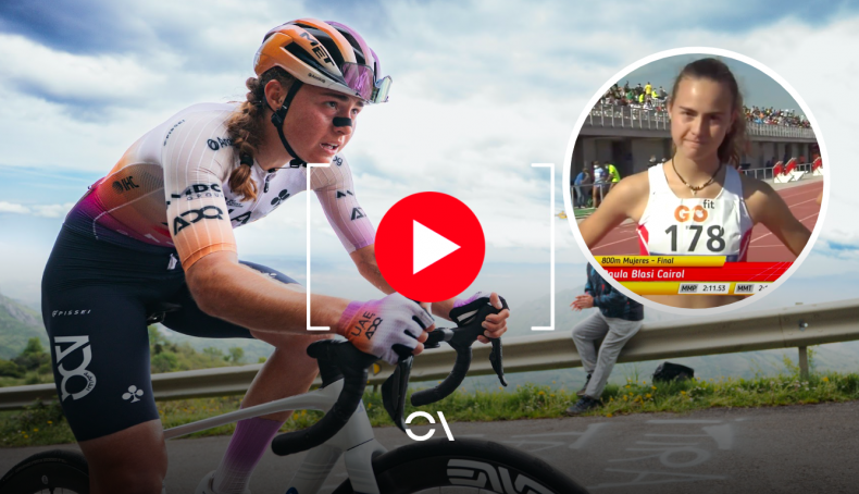 Paula Blasi, brillante ganadora de La Vuelta a España.