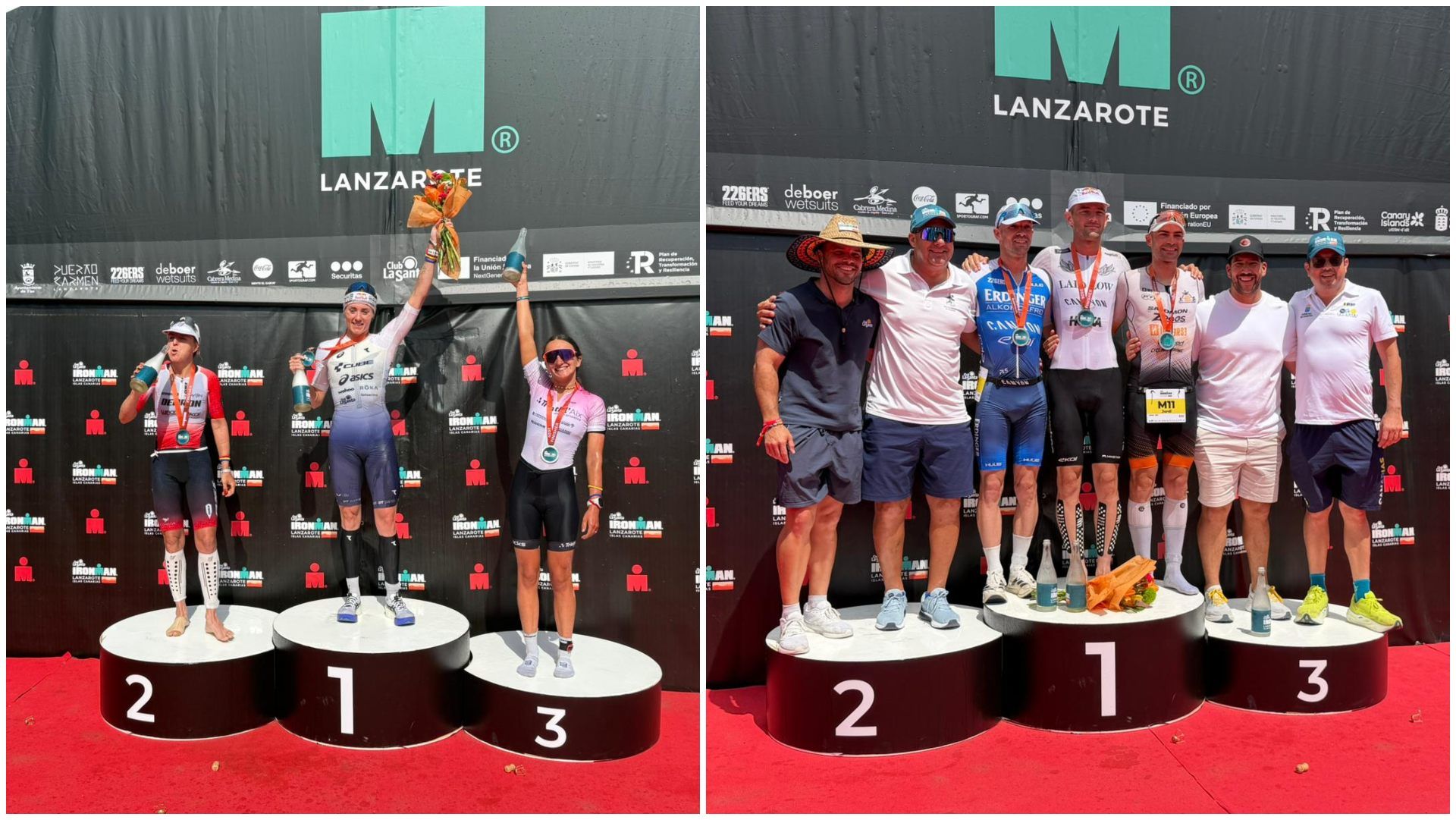 Sam Laidlow y Lucy Charles se coronan en el IRONMAN Lanzarote 2026.