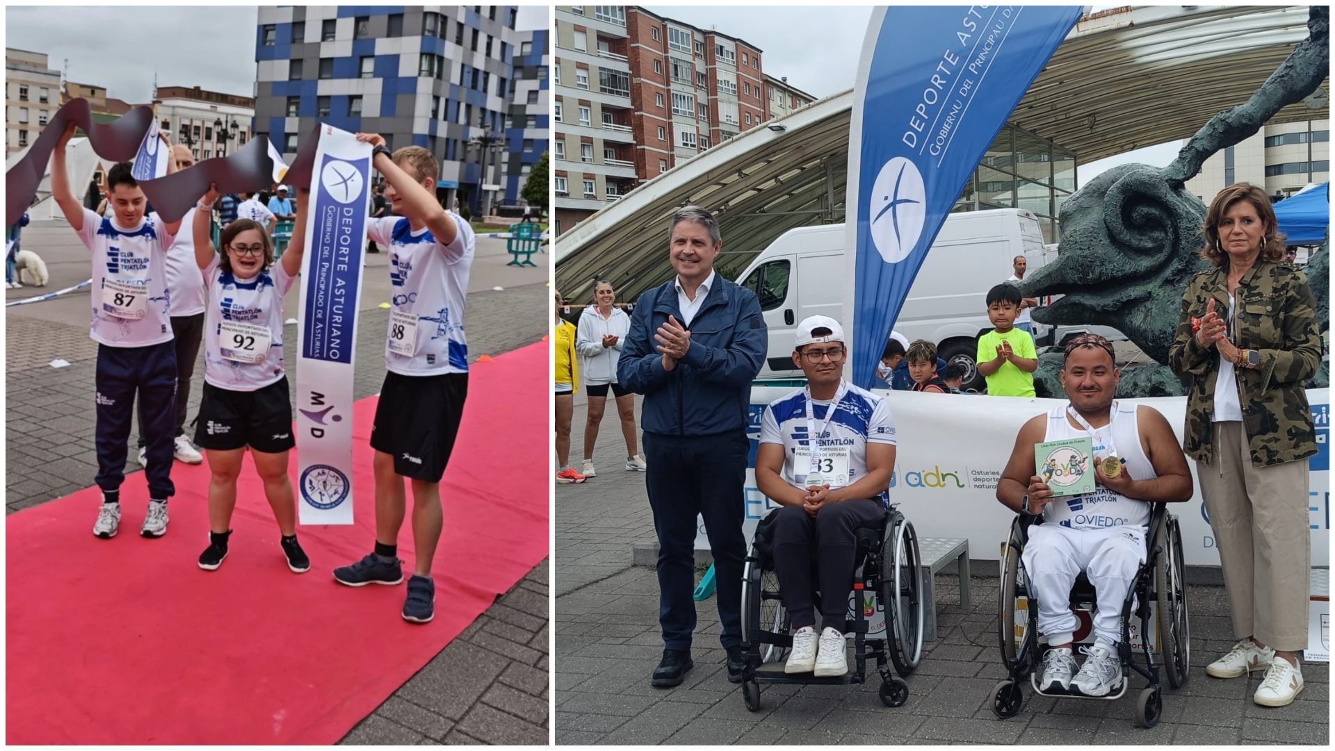 Así fue el Campeonato de España de Laser Run y Para Laser Run.