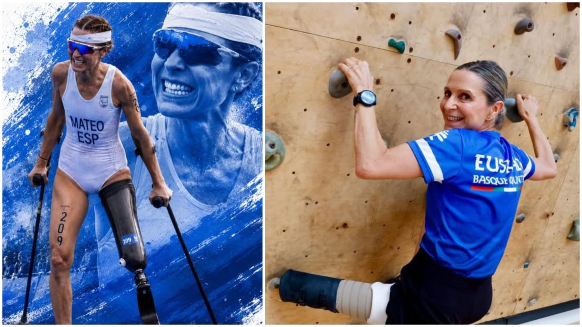 Rakel Mateo dice adiós al triatlón y se pasa a la paraescalada