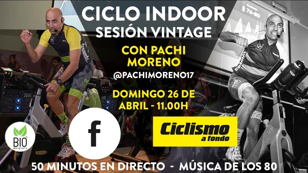  Únete a la SESIÓN DE CICLO VINTAGE con Pachi Moreno en Ciclismo a Fondo.