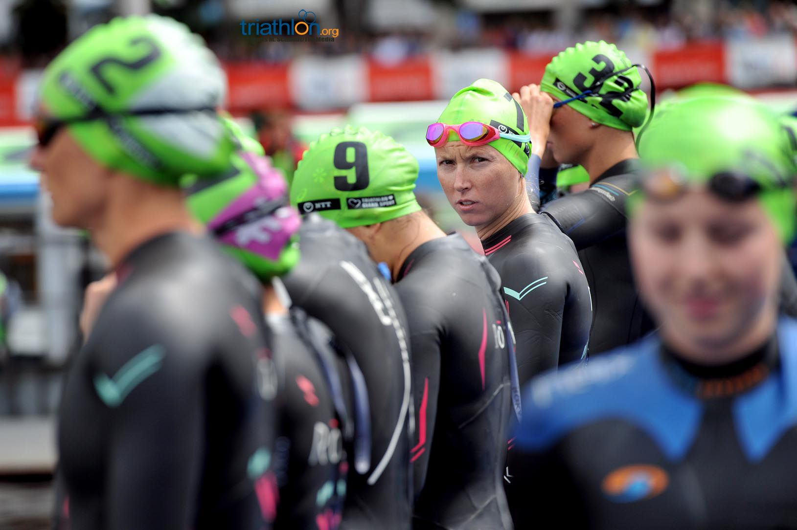 Series Mundiales Triatlón Hamburgo 2017 (élite femenina)