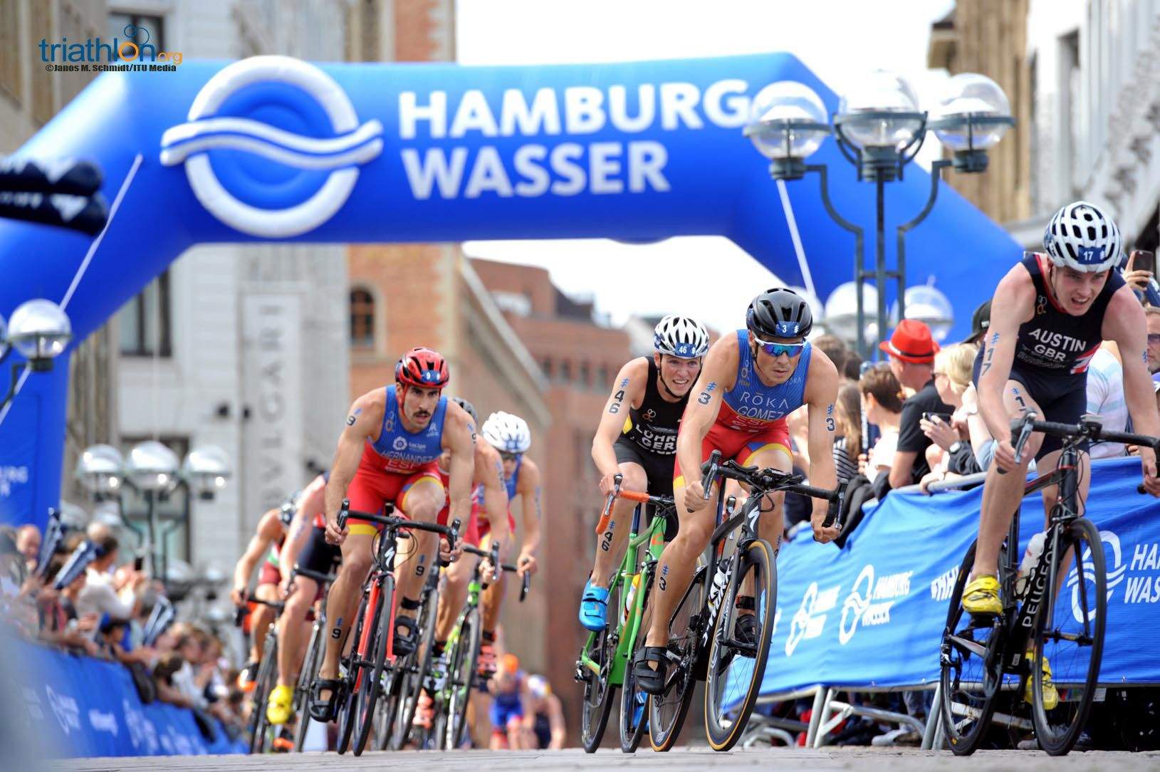 Series Mundiales Triatlón Hamburgo 2017