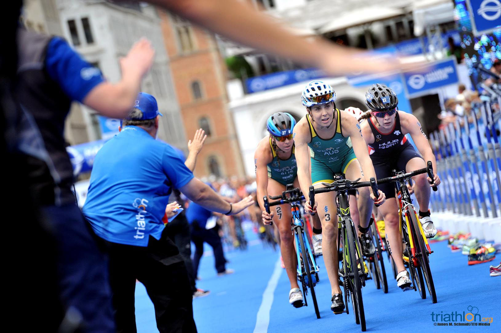 Series Mundiales Triatlón Hamburgo 2017 (élite femenina)