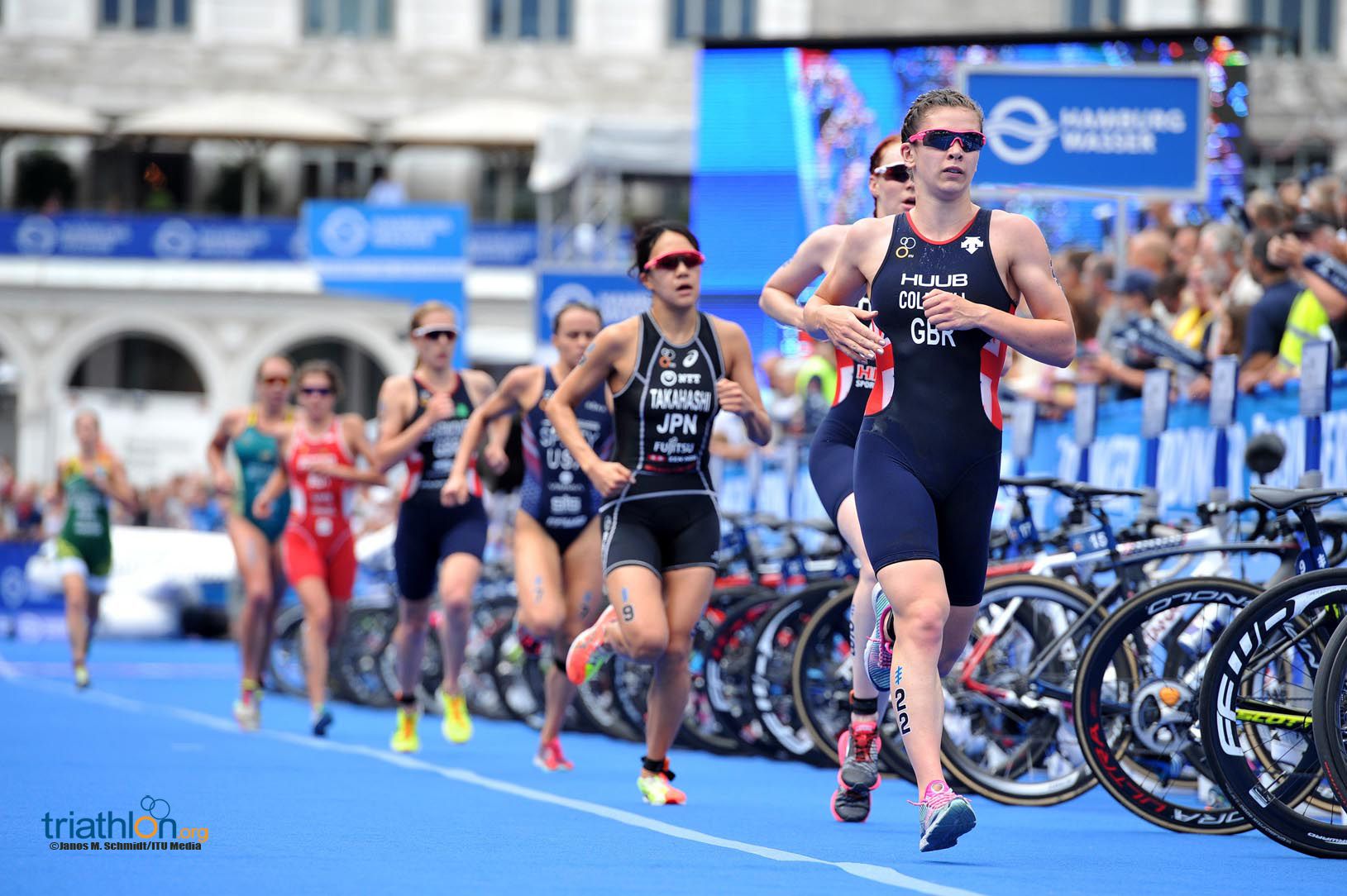 Series Mundiales Triatlón Hamburgo 2017 (élite femenina)