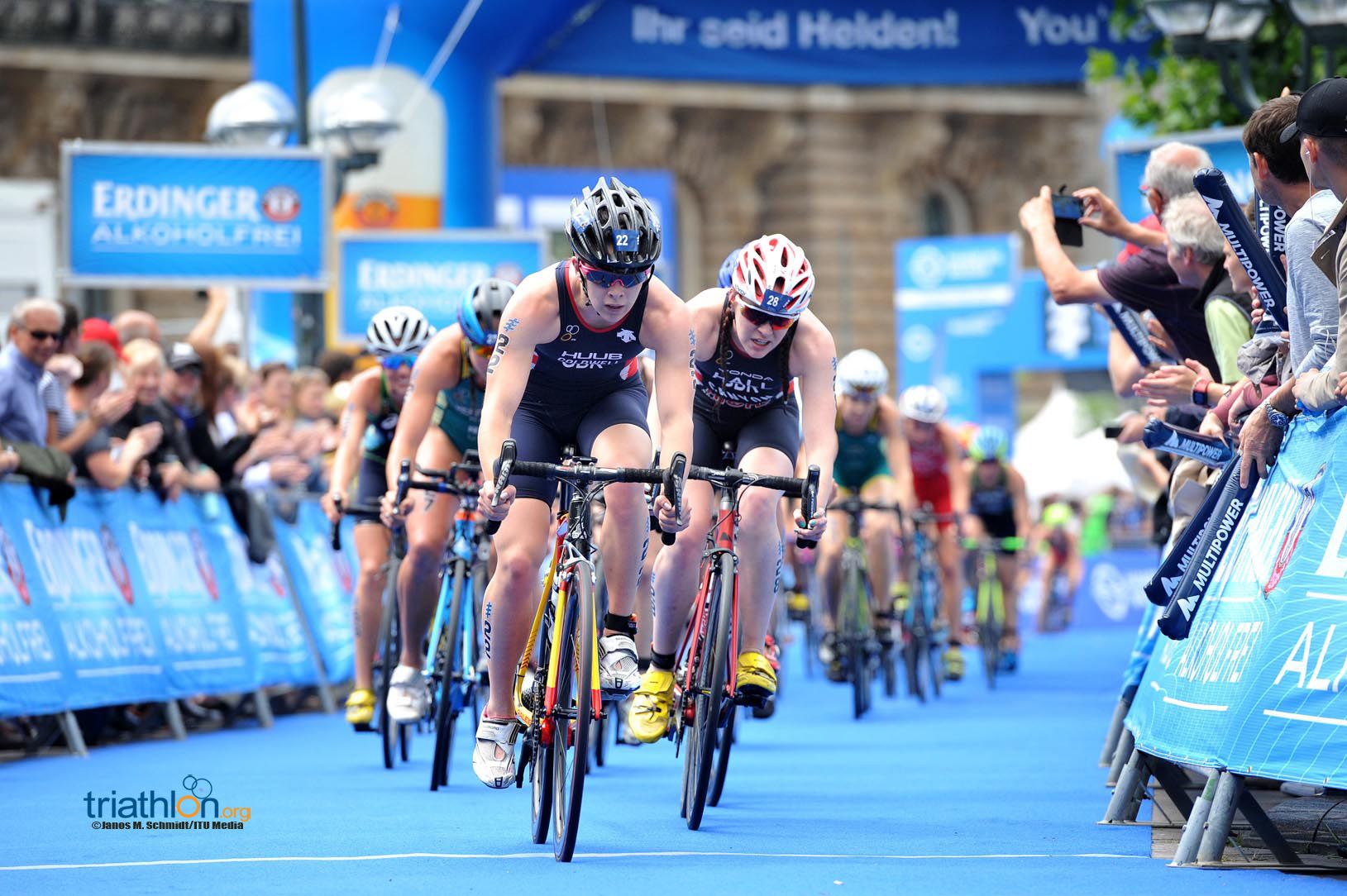 Series Mundiales Triatlón Hamburgo 2017 (élite femenina)