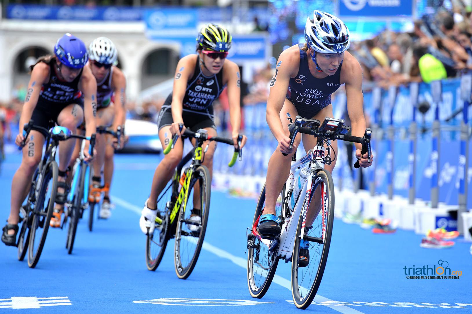 Series Mundiales Triatlón Hamburgo 2017 (élite femenina)