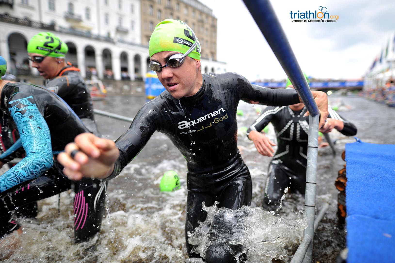 Series Mundiales Triatlón Hamburgo 2017 (élite femenina)