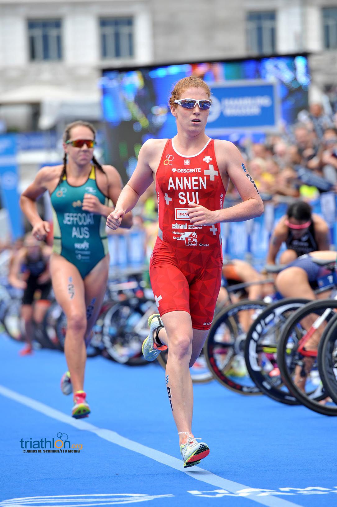 Series Mundiales Triatlón Hamburgo 2017 (élite femenina)