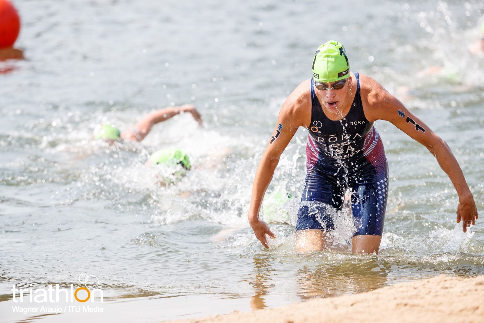 Series Mundiales Triatlón Edmonton 2017 (élite femenina)