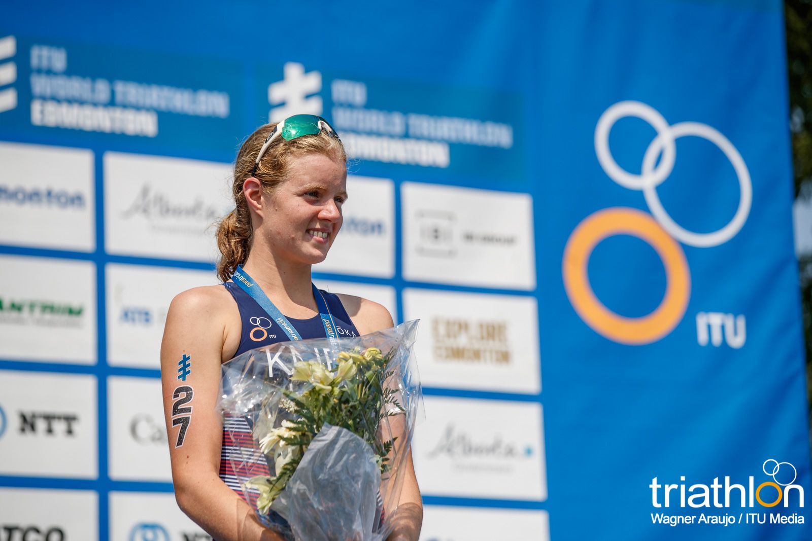 Series Mundiales Triatlón Edmonton 2017 (élite femenina)