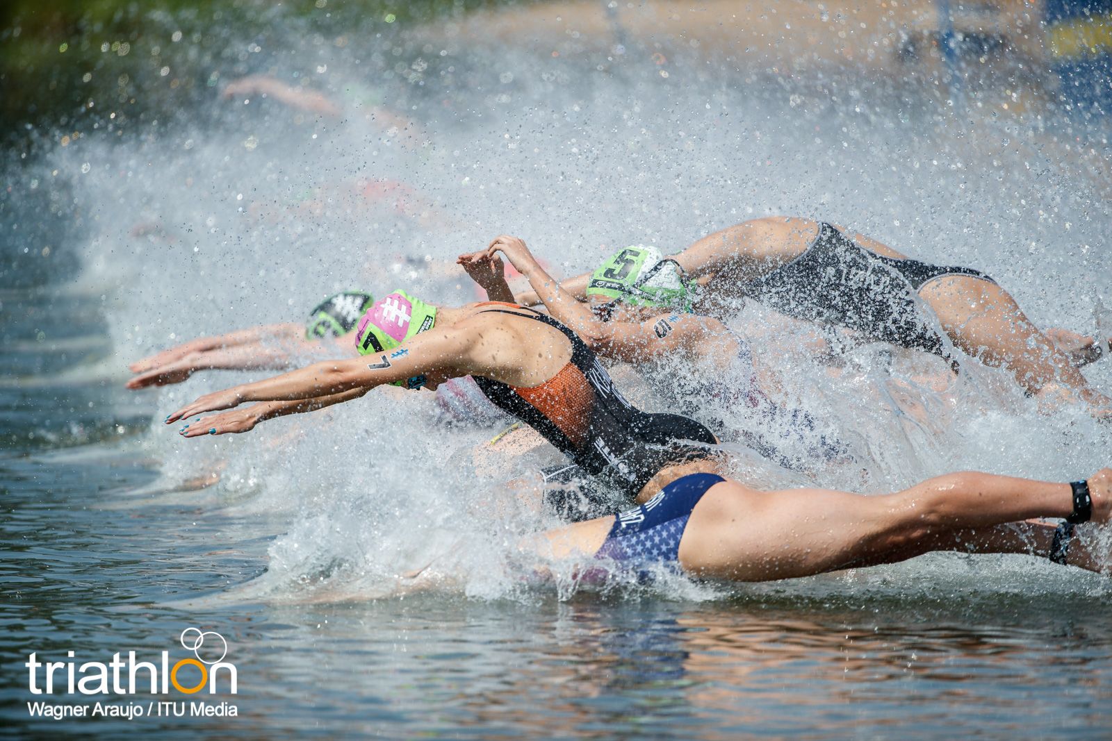 Series Mundiales Triatlón Edmonton 2017 (élite femenina)