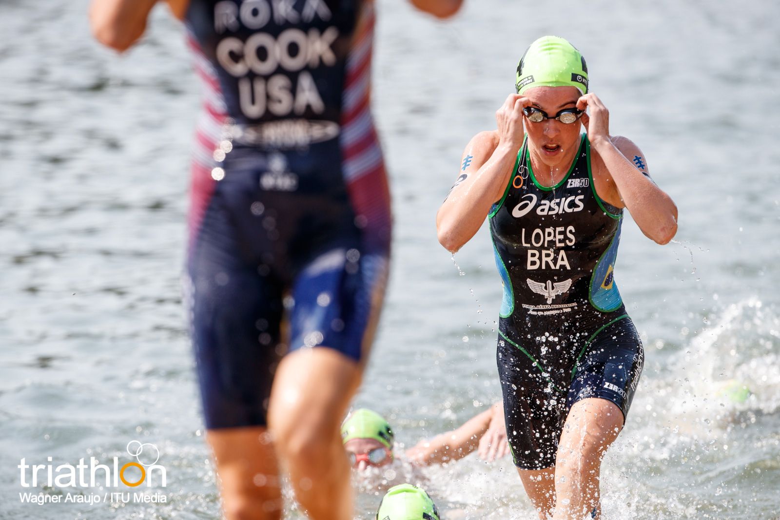Series Mundiales Triatlón Edmonton 2017 (élite femenina)