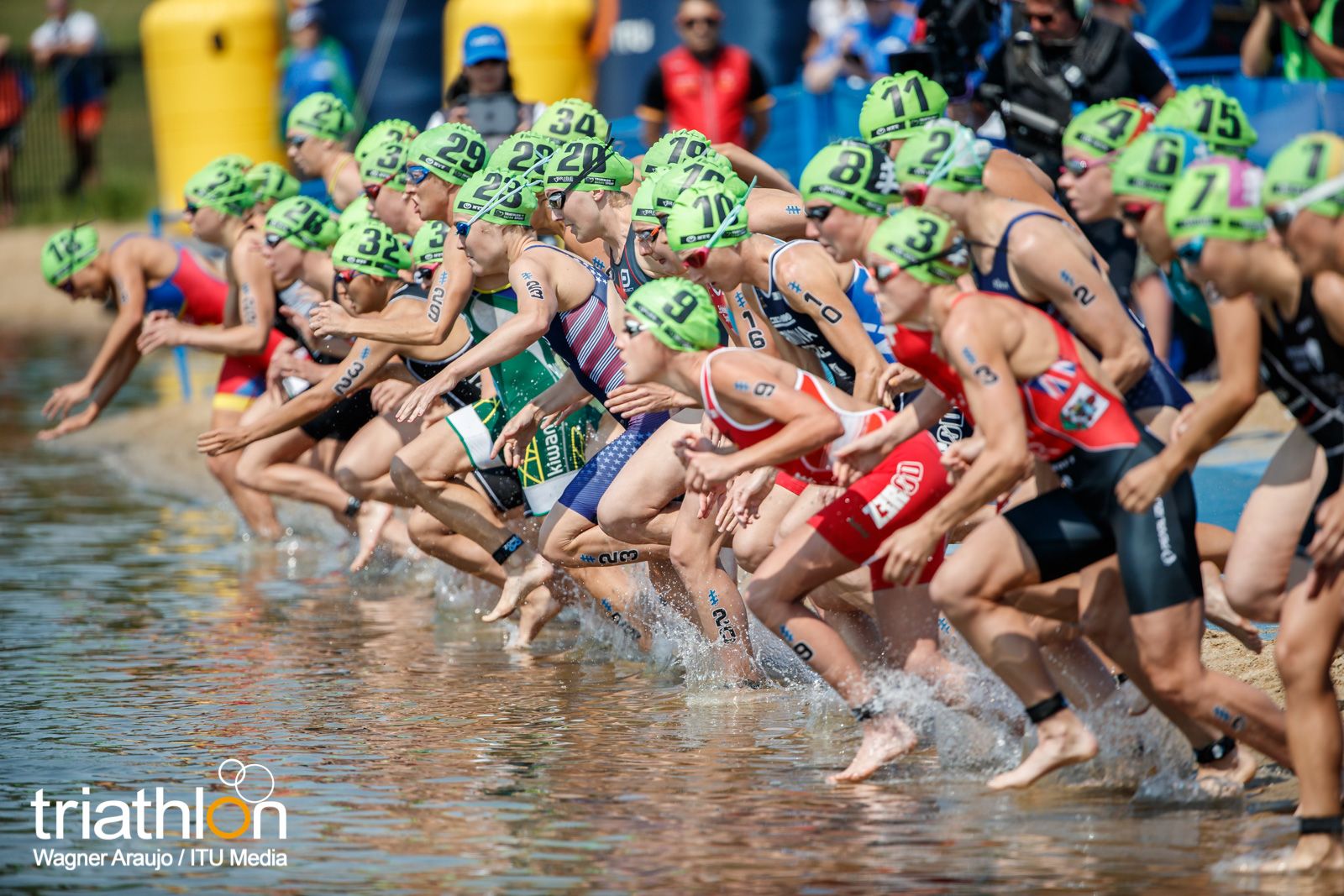 Series Mundiales Triatlón Edmonton 2017 (élite femenina)