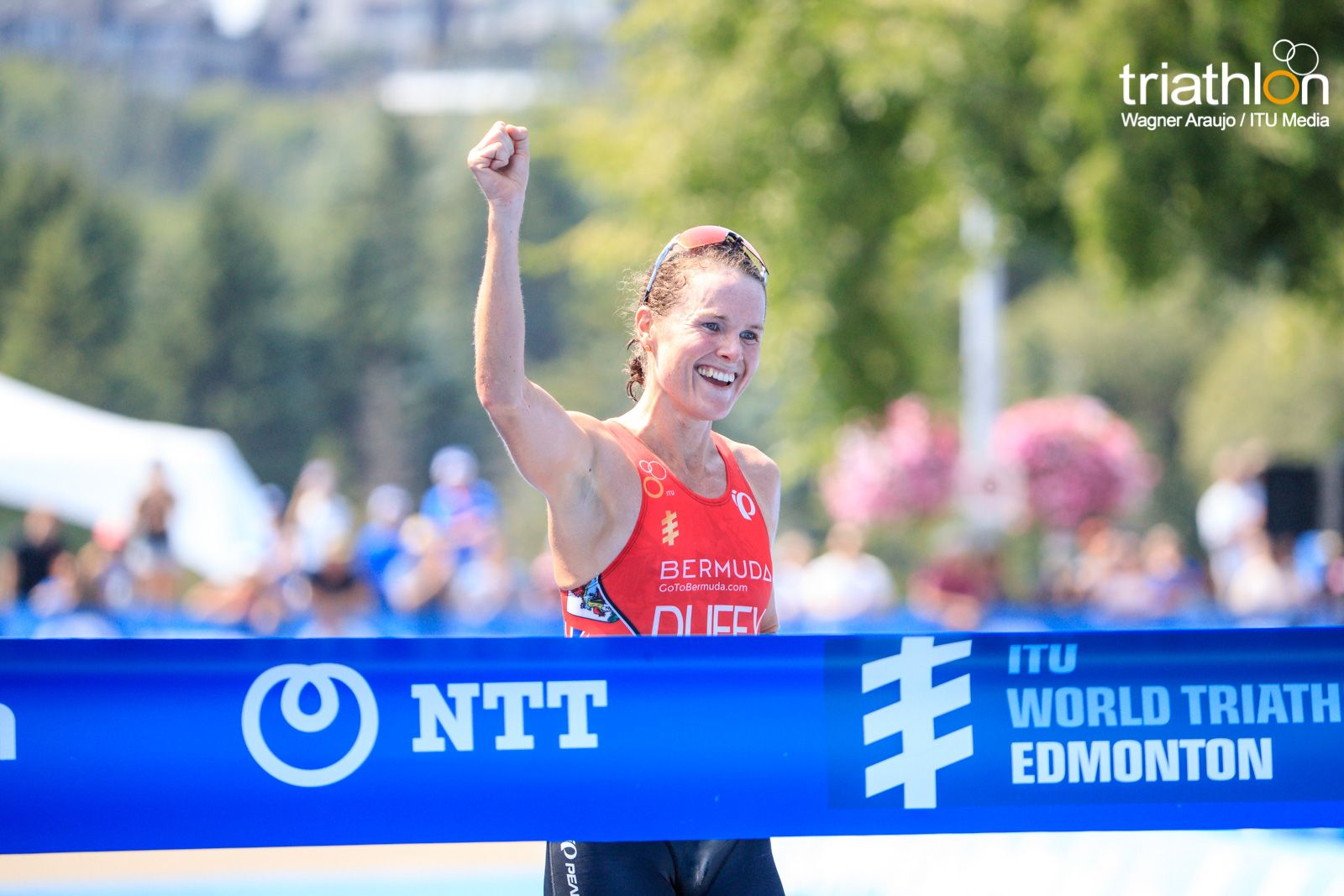 Series Mundiales Triatlón Edmonton 2017 (élite femenina)