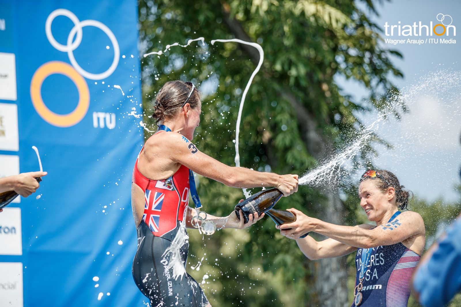 Series Mundiales Triatlón Edmonton 2017 (élite femenina)
