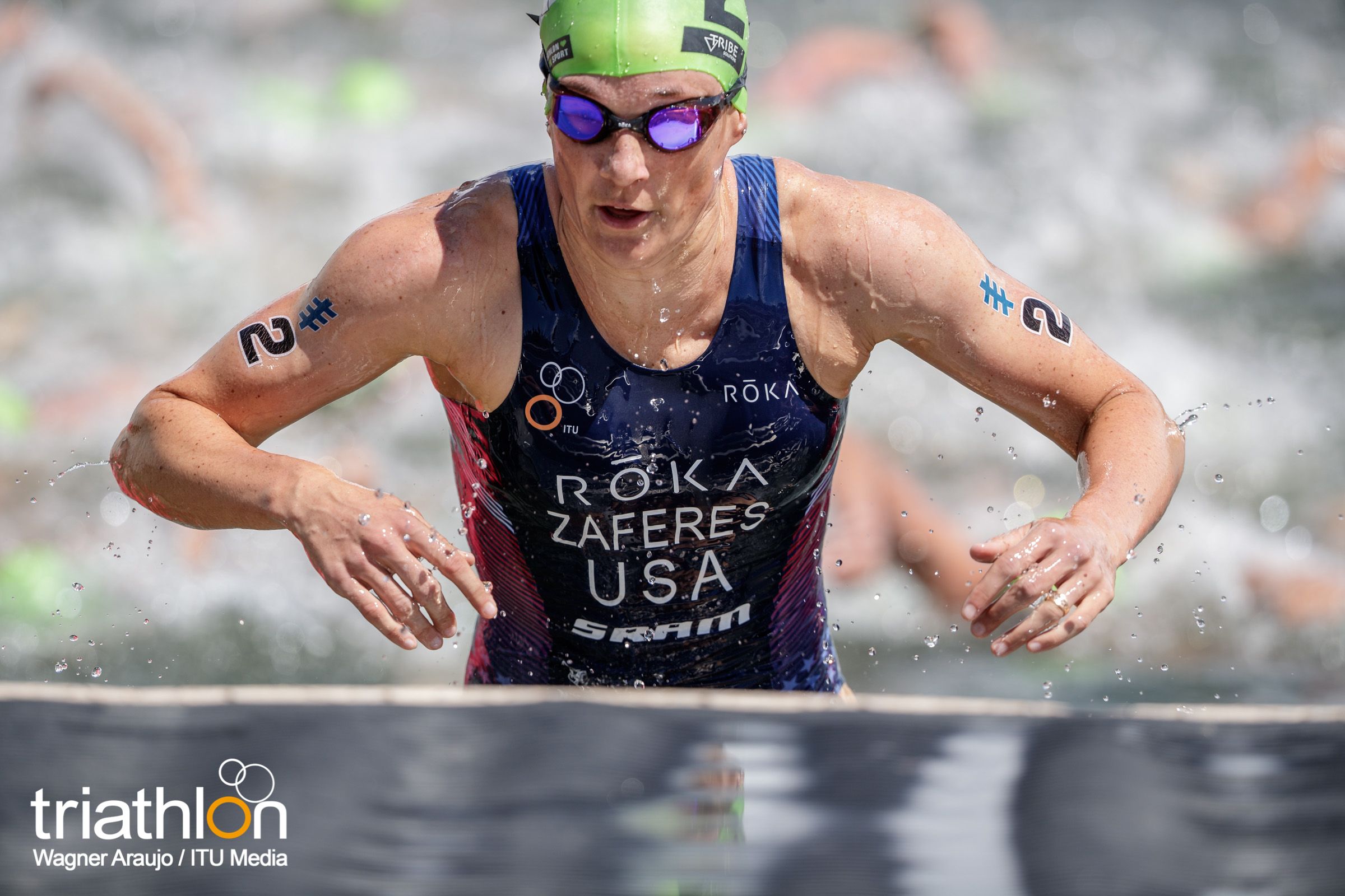 Series Mundiales Triatlón Montreal 2017 (élite femenina)