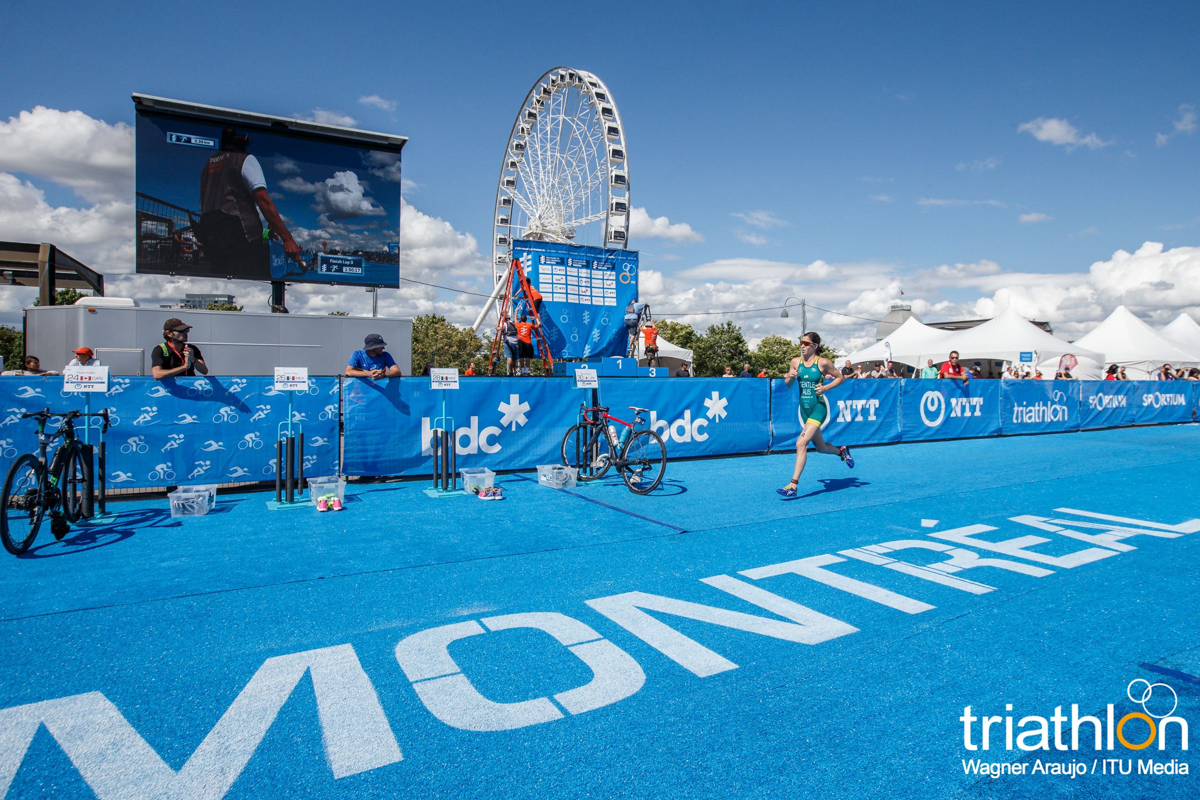 Series Mundiales Triatlón Montreal 2017 (élite femenina)