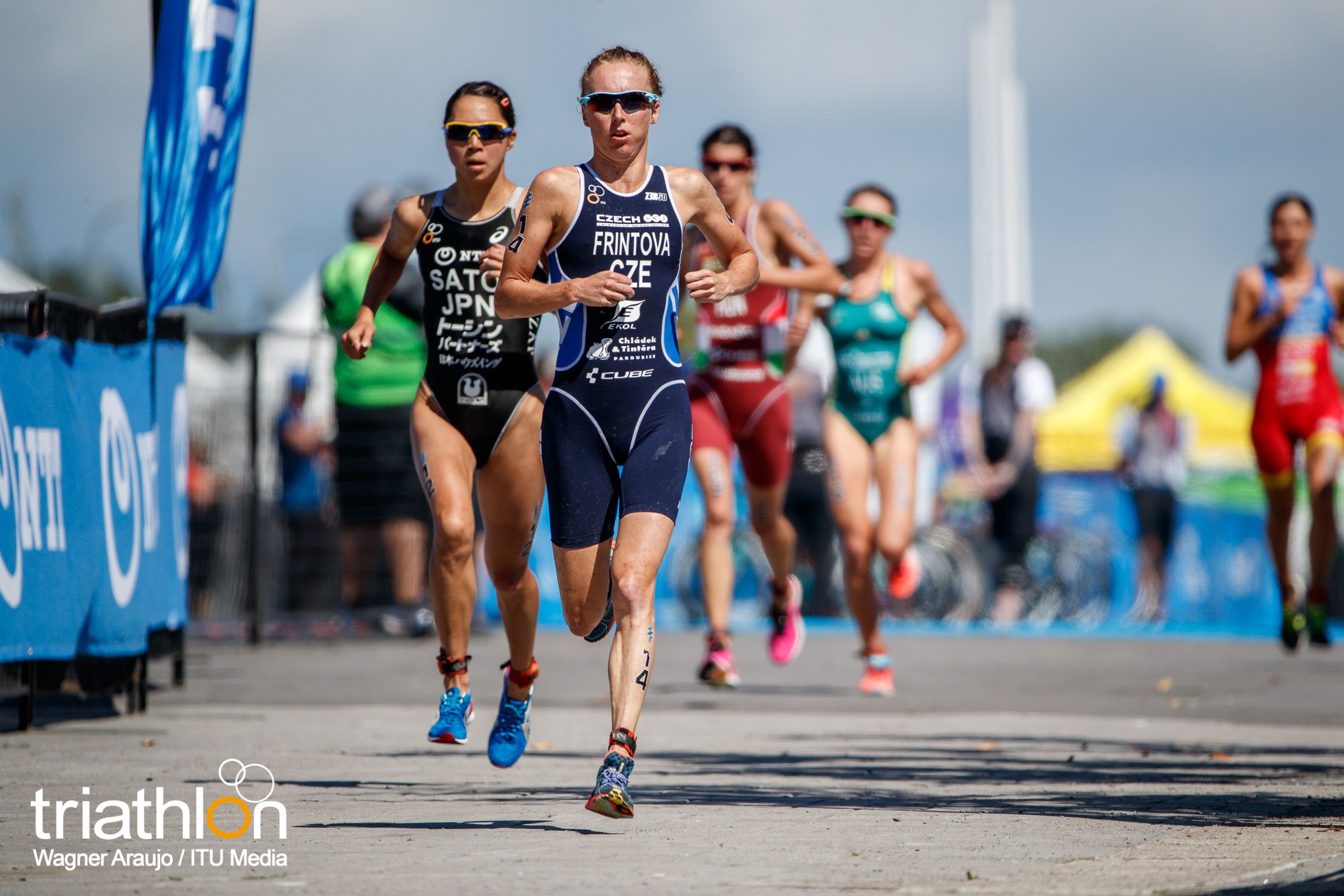 Series Mundiales Triatlón Montreal 2017 (élite femenina)