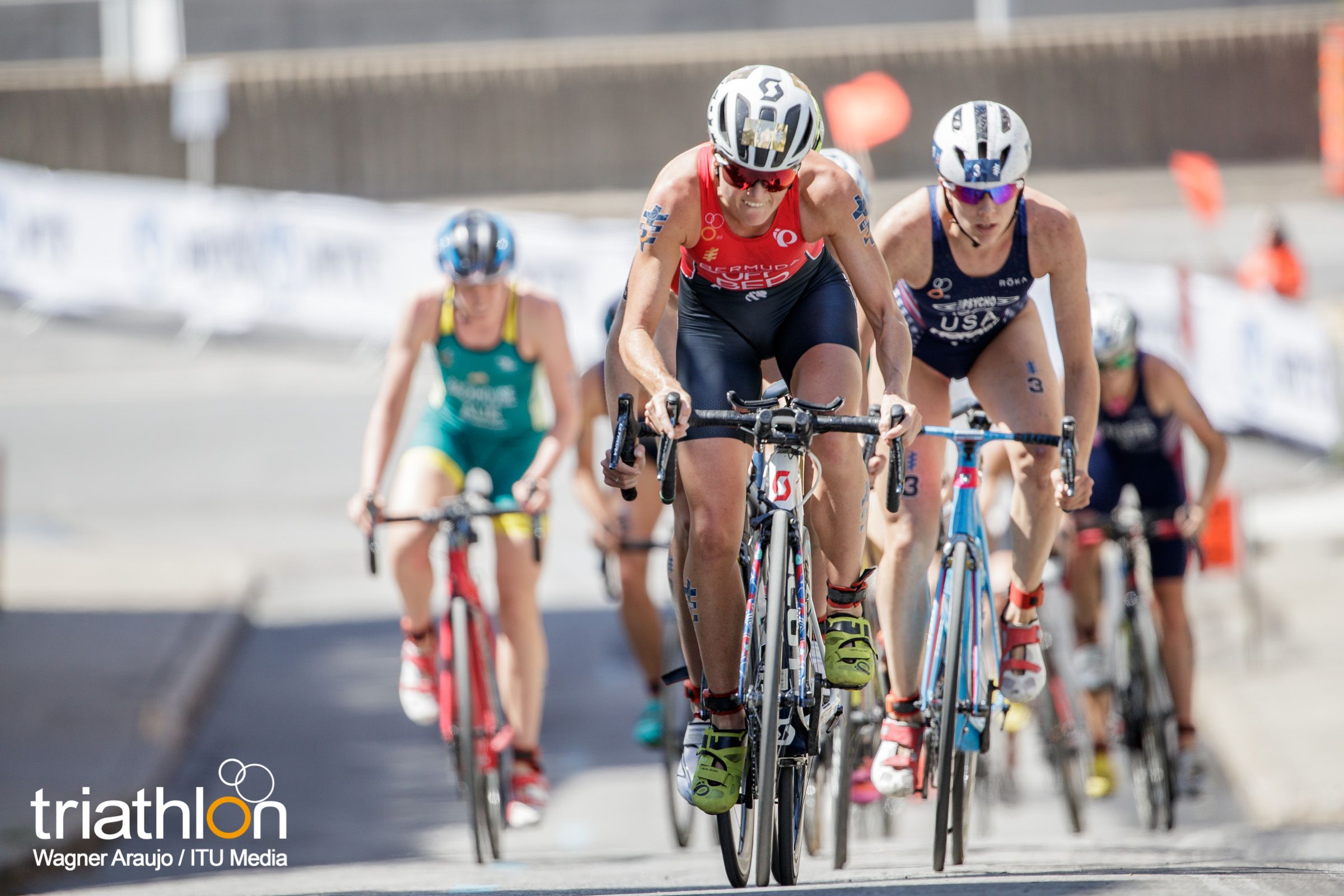 Series Mundiales Triatlón Montreal 2017 (élite femenina)