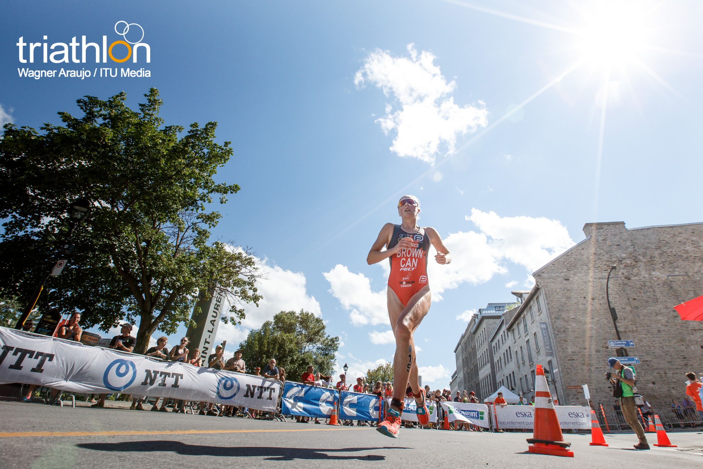 Series Mundiales Triatlón Montreal 2017 (élite femenina)