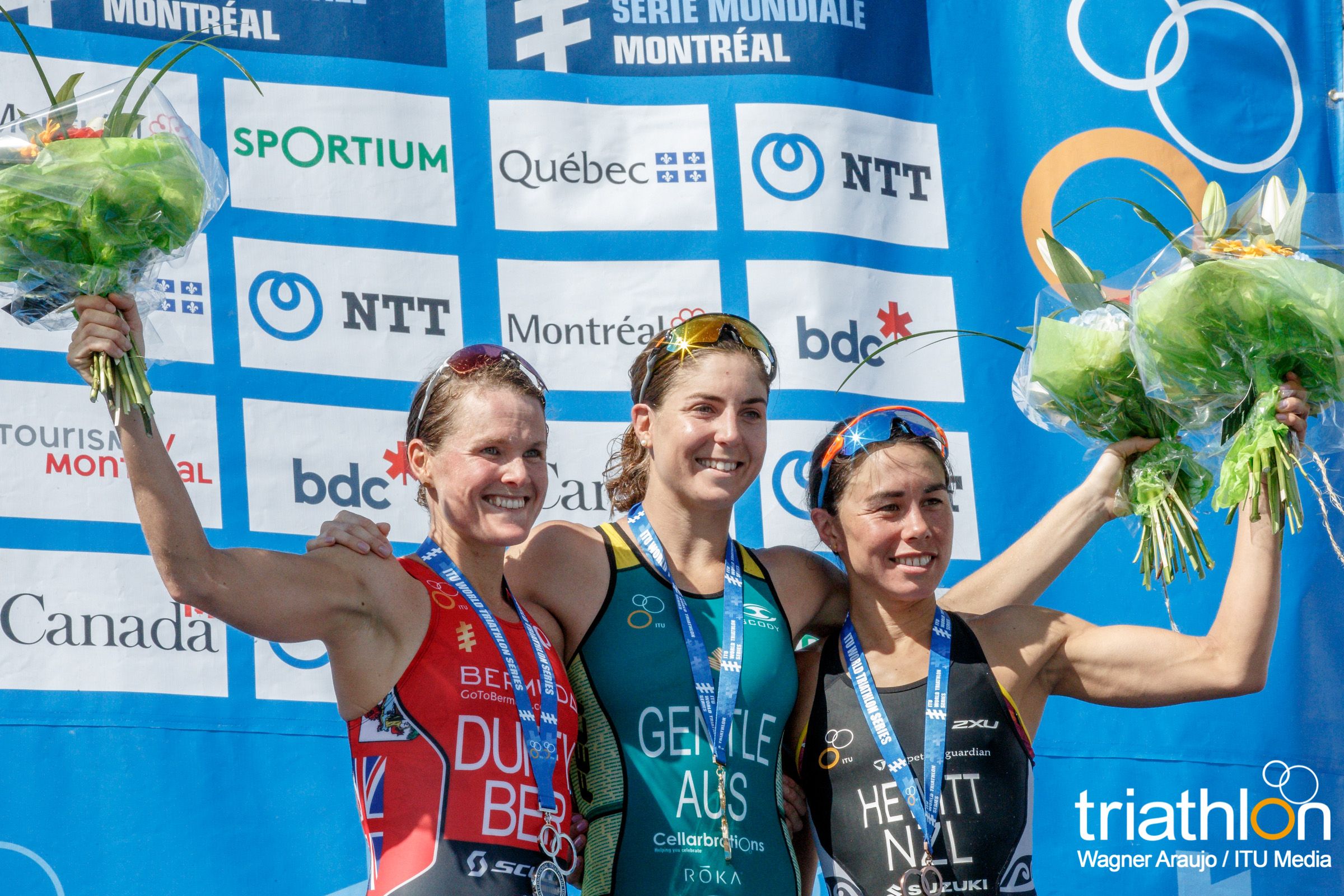 Series Mundiales Triatlón Montreal 2017 (élite femenina)