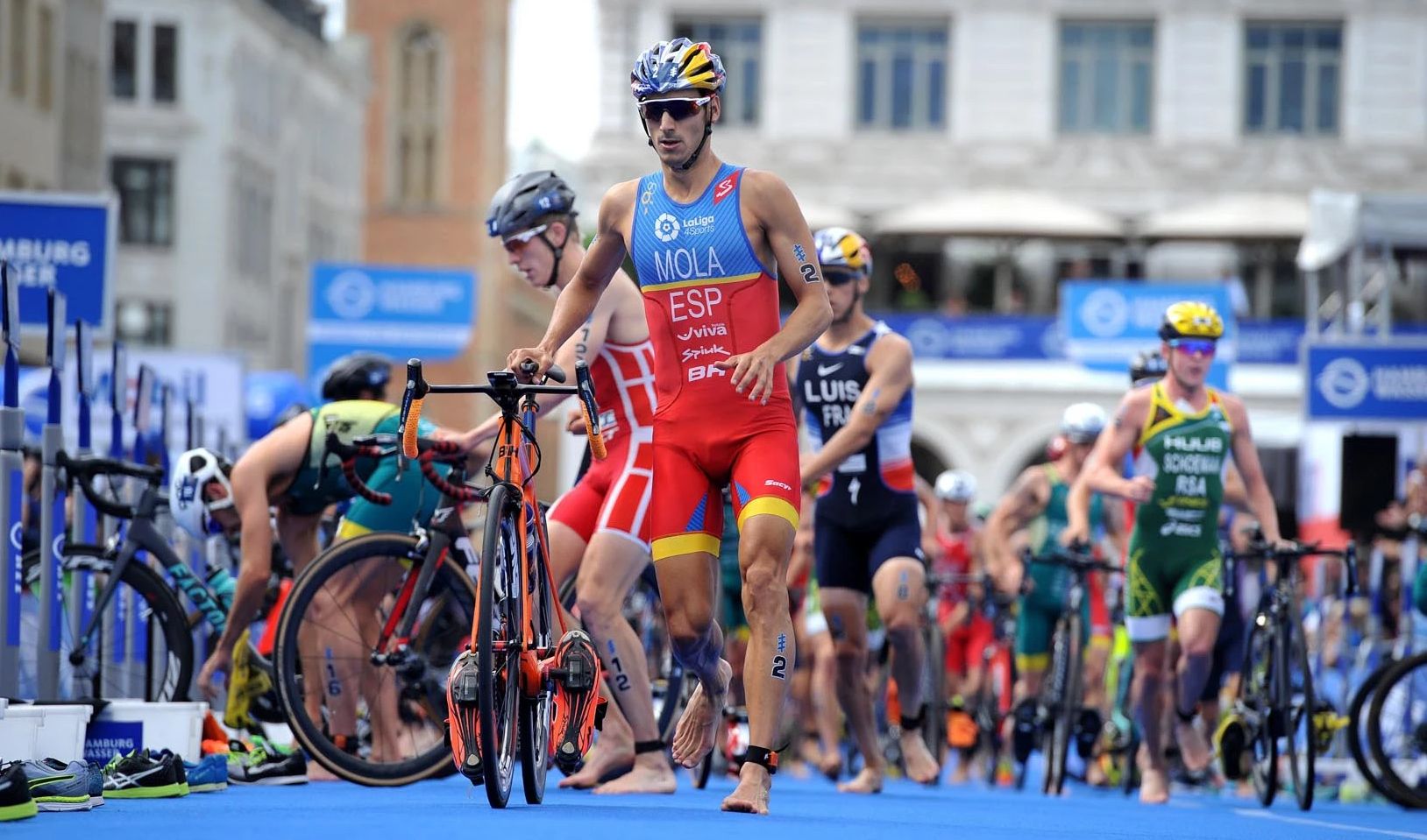 Aplazada la prueba de Hamburgo de las WTS y el Mundial de Relevos.