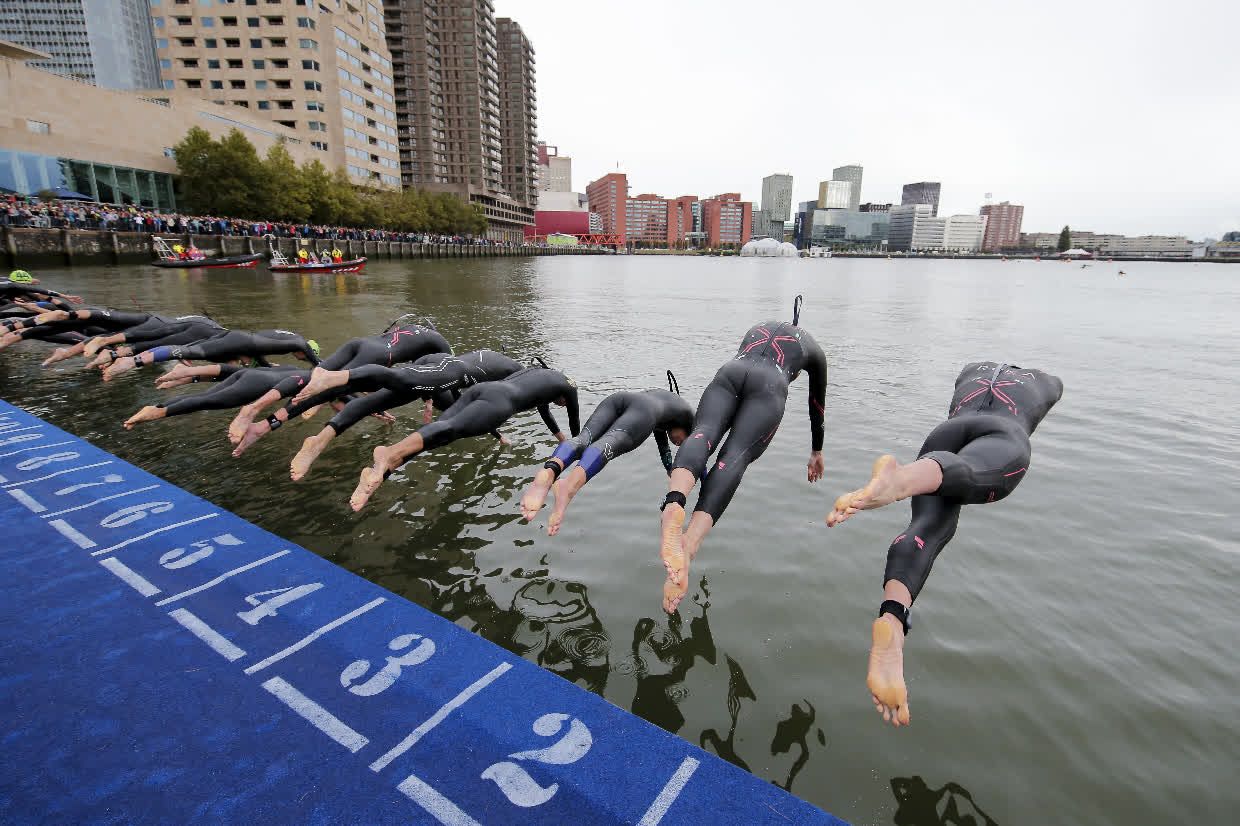 Gran Final Rotterdam Series Mundiales Triatlón 2017 (élite femenina)