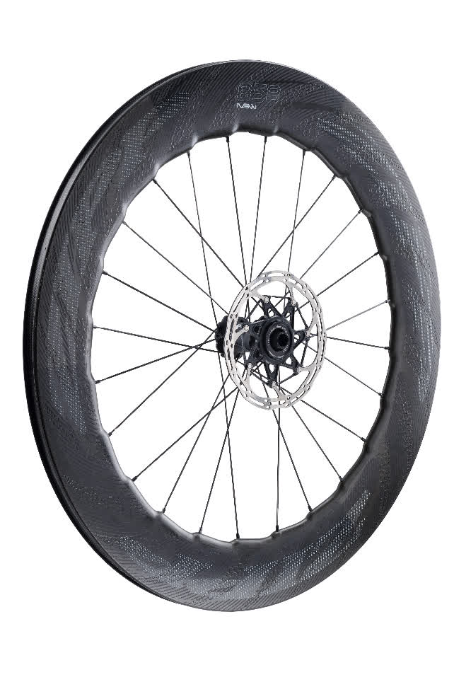 Rueda de carbono Zipp 858 NSW para frenos de disco y de llanta