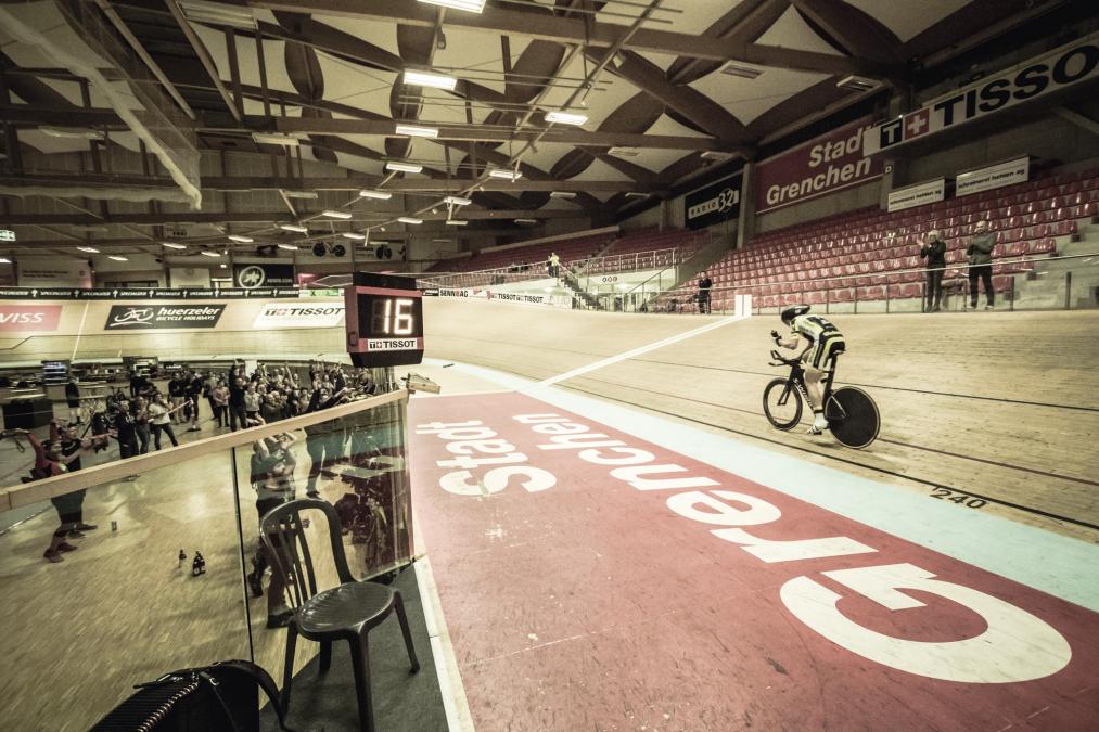 El ciclista austriaco Christoph Strasser establece un nuevo récord en pista
