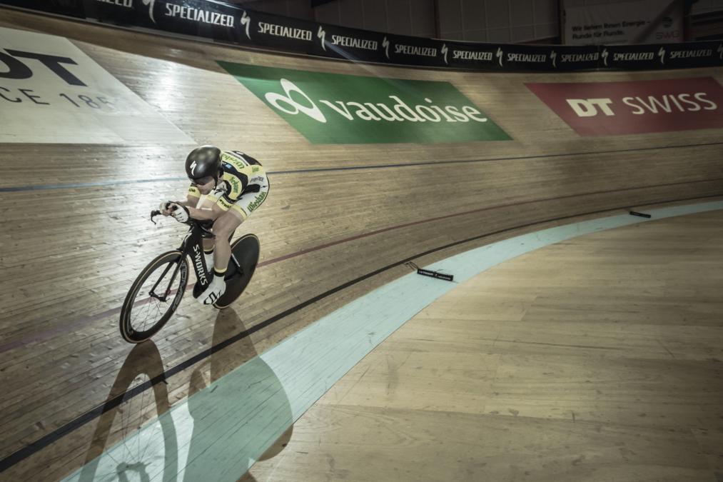 El ciclista austriaco Christoph Strasser establece un nuevo récord en pista