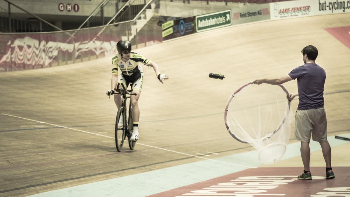 El ciclista austriaco Christoph Strasser establece un nuevo récord en pista