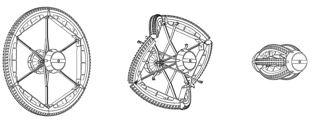 Revolve: la rueda plegable