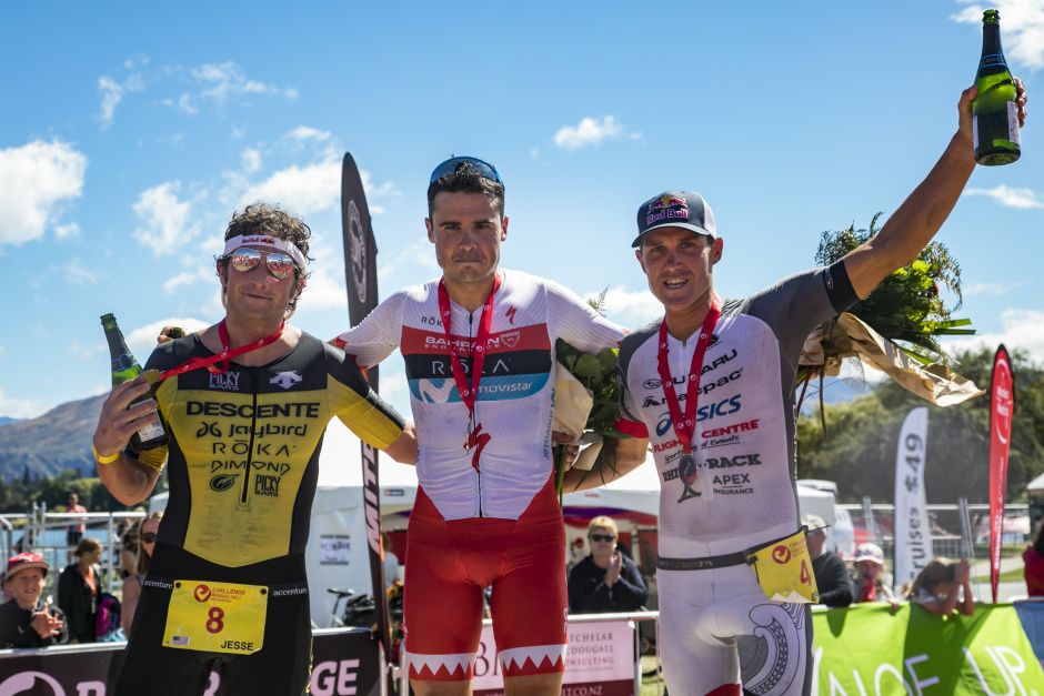 Las mejores imágenes del triunfo de Gómez Noya en Wanaka