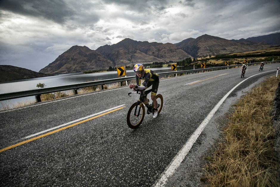 Las mejores imágenes del triunfo de Gómez Noya en Wanaka