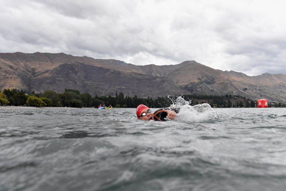 Las mejores imágenes del triunfo de Gómez Noya en Wanaka