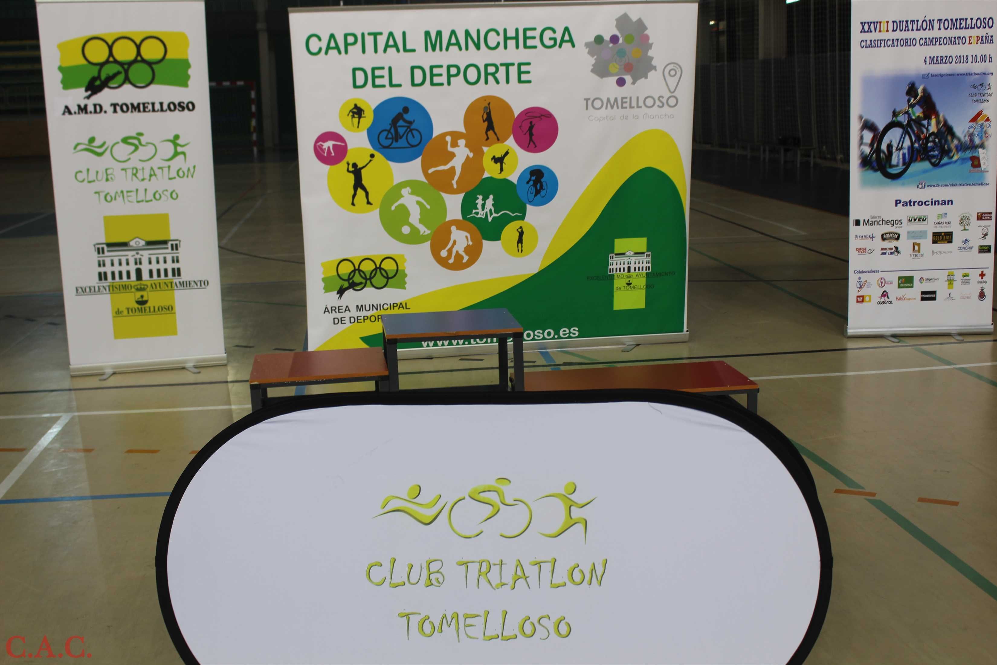 Fotos Duatlón de Tomelloso - ENTREGA DE PREMIOS