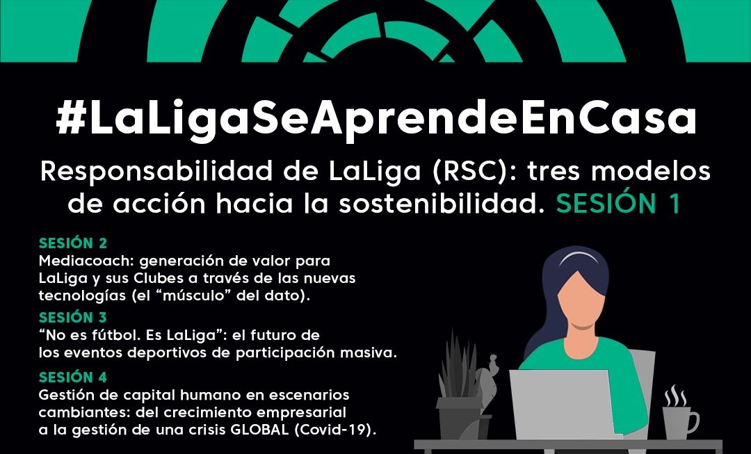 Motorpress Ibérica participa en #LaLigaSeAprendeEnCasa con una MasterClass sobre eventos deportivos.