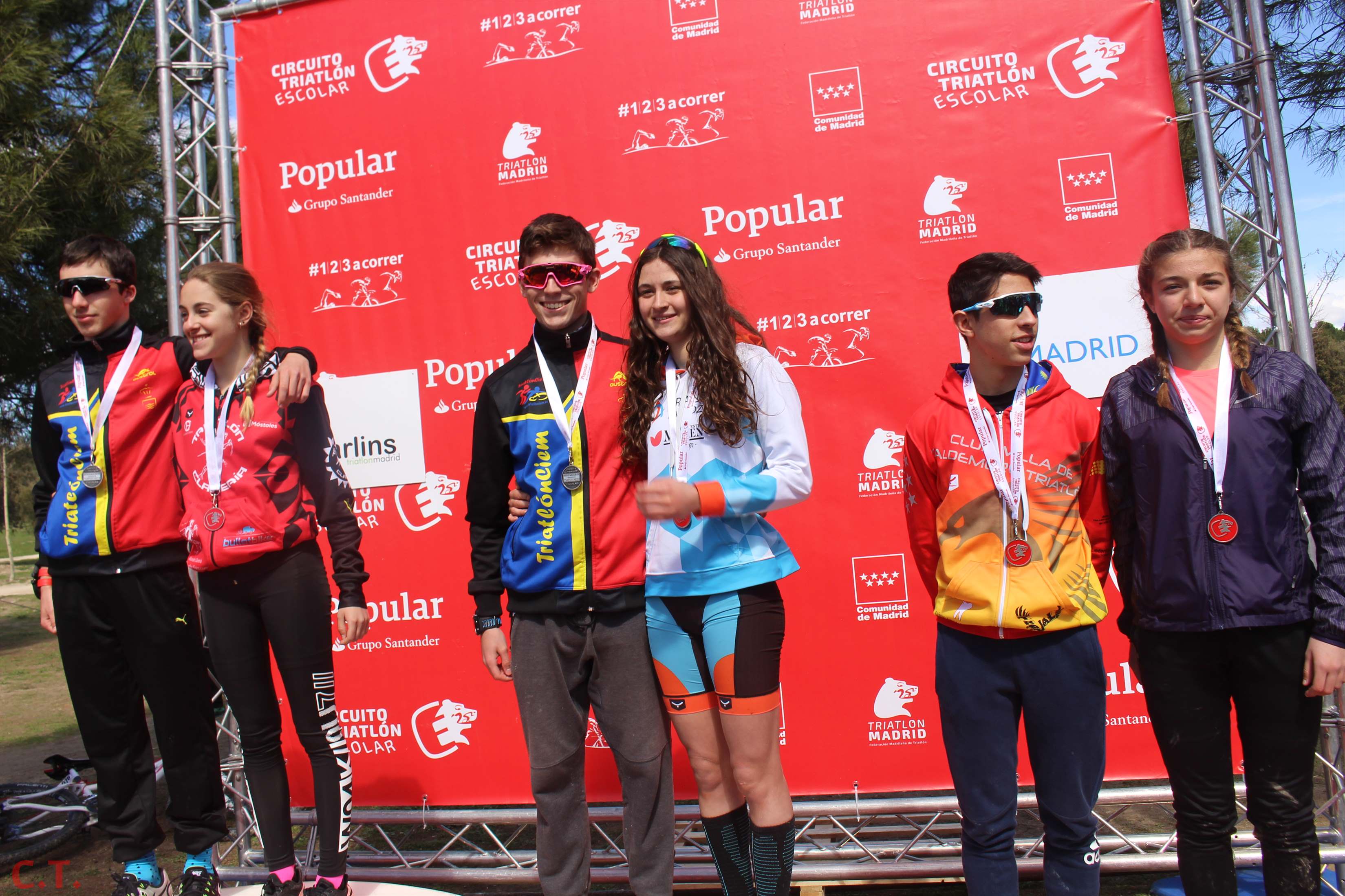 Fotos Duatlón Escolar Cuña Verde - Entrega de premios