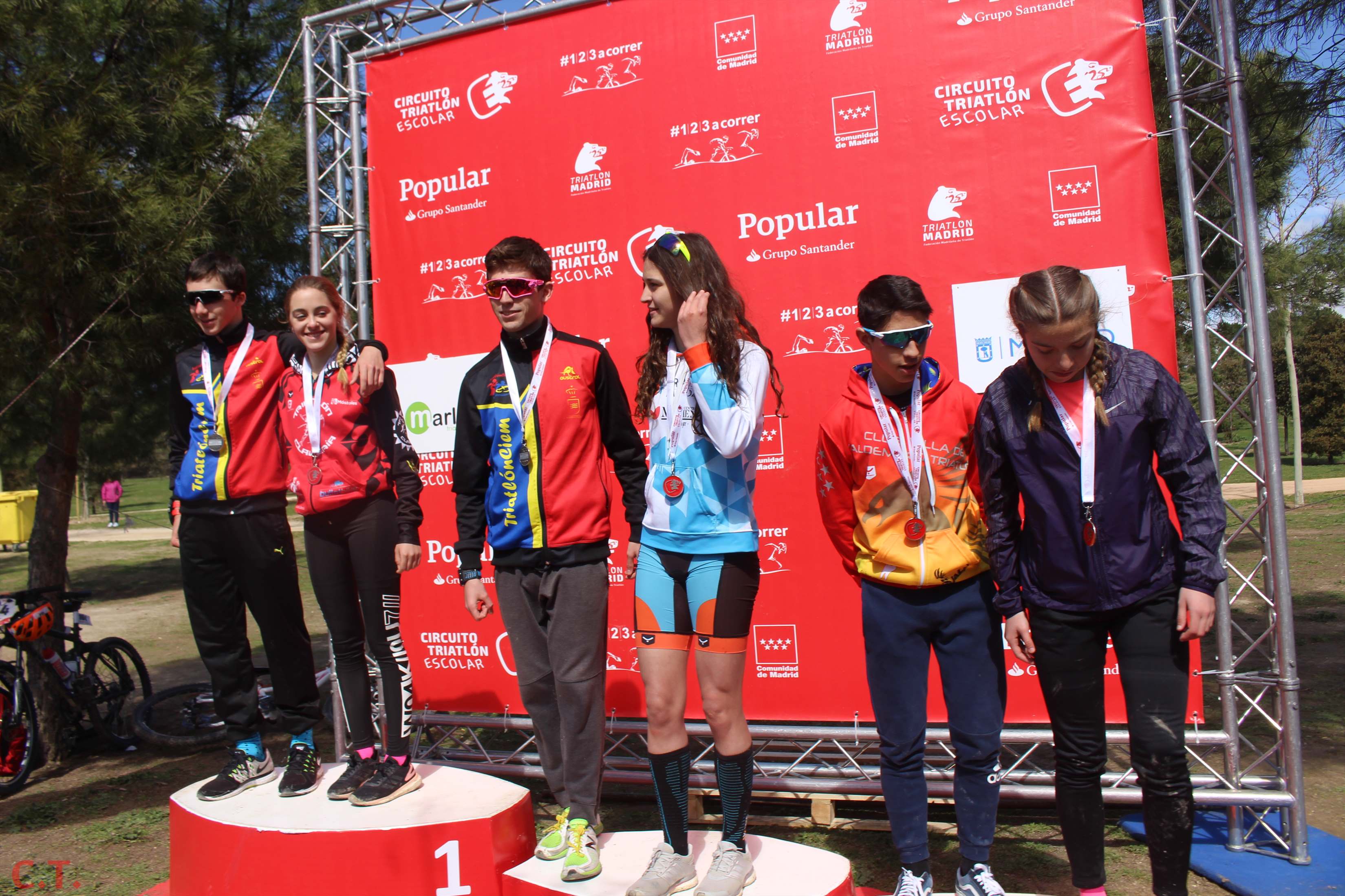 Fotos Duatlón Escolar Cuña Verde - Entrega de premios