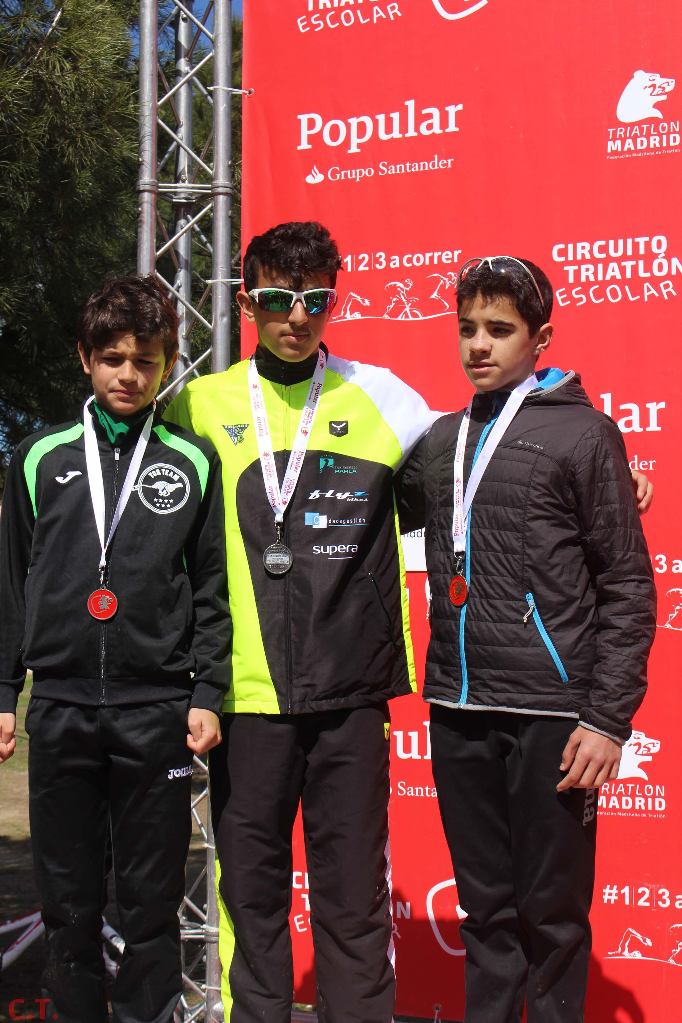 Fotos Duatlón Escolar Cuña Verde - Entrega de premios