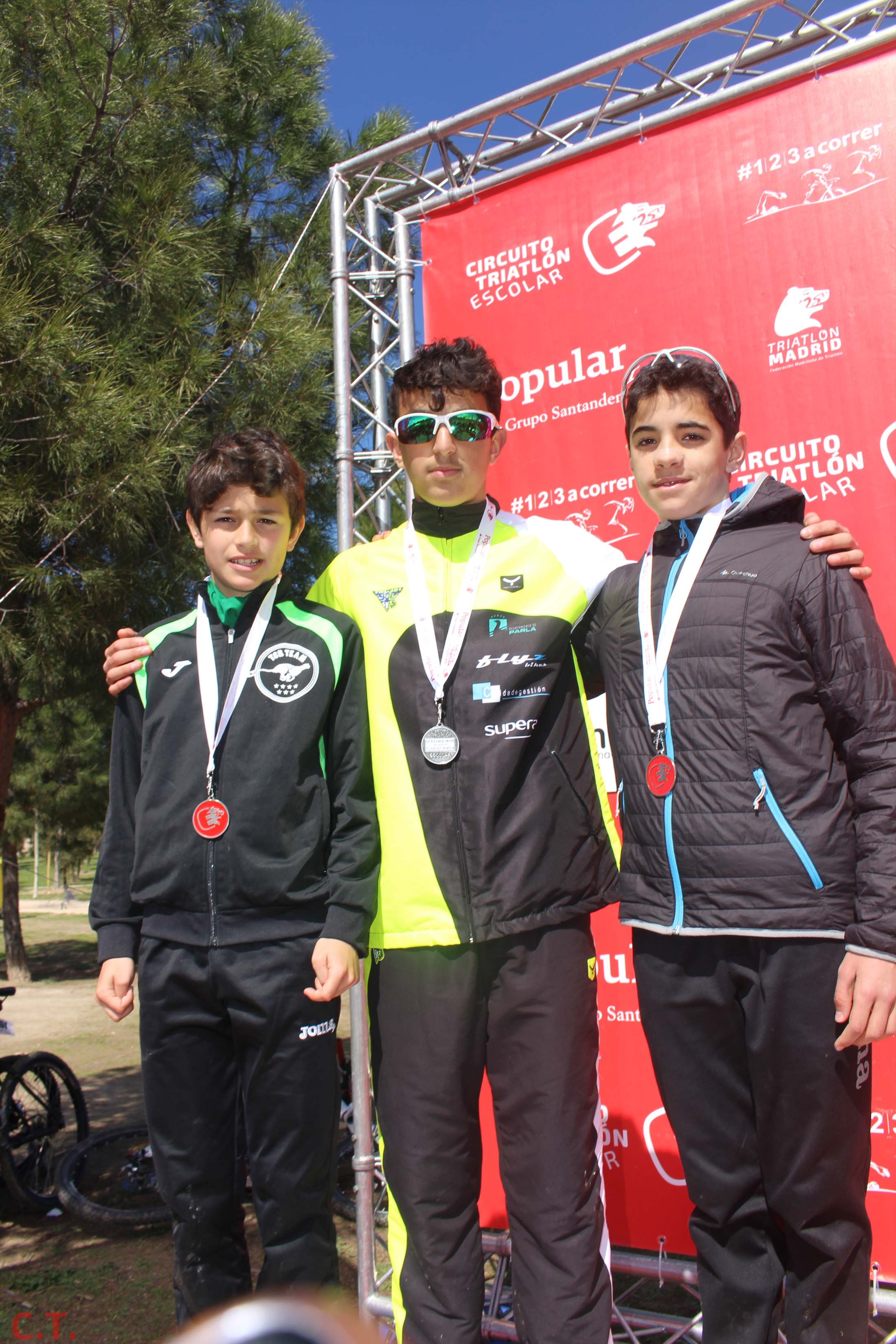 Fotos Duatlón Escolar Cuña Verde - Entrega de premios