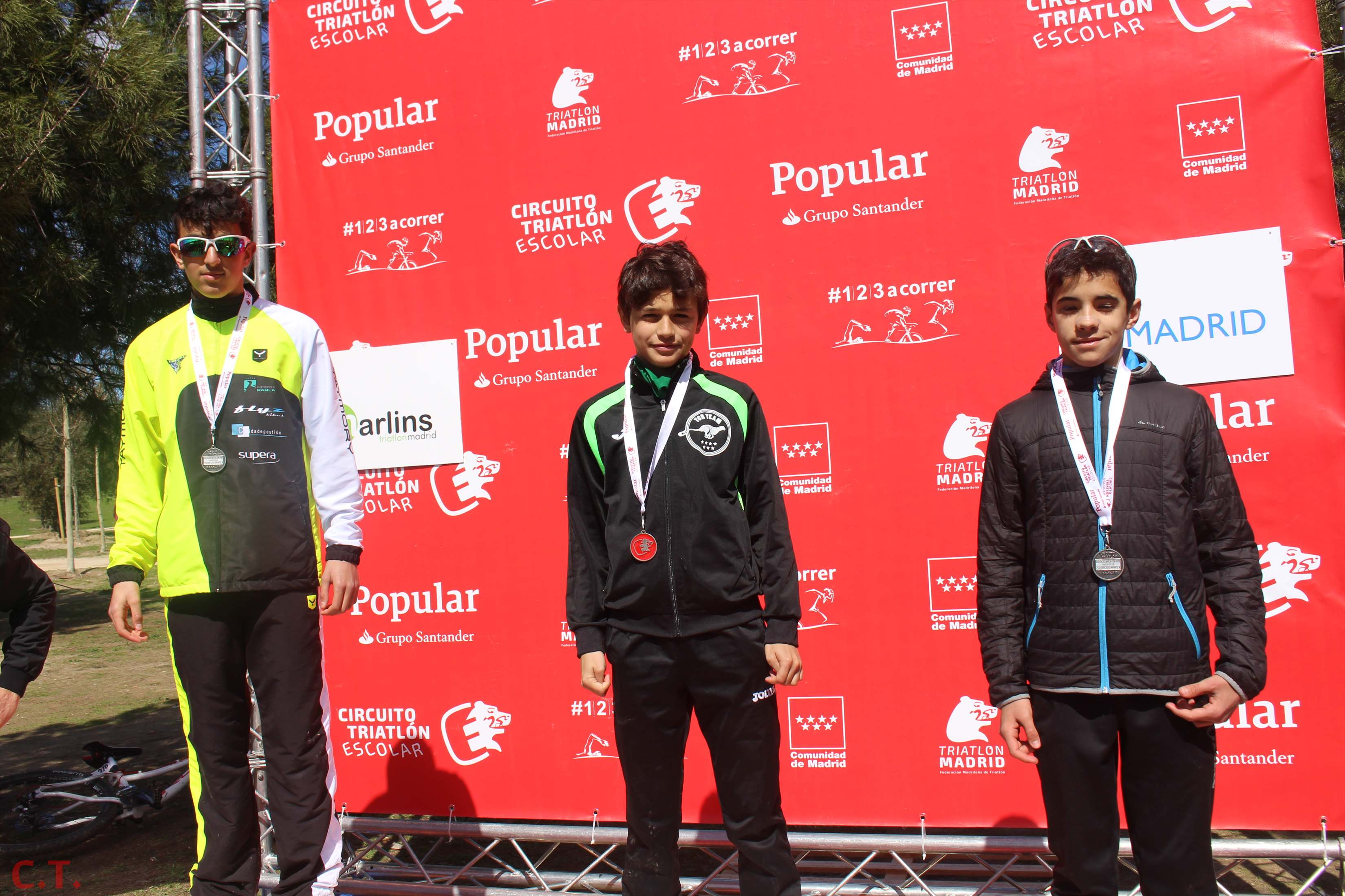 Fotos Duatlón Escolar Cuña Verde - Entrega de premios