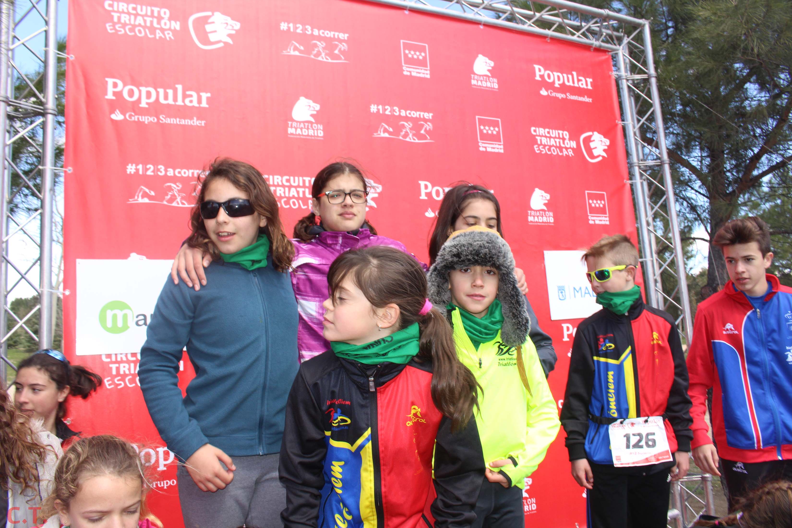 Fotos Duatlón Escolar Cuña Verde - Entrega de premios