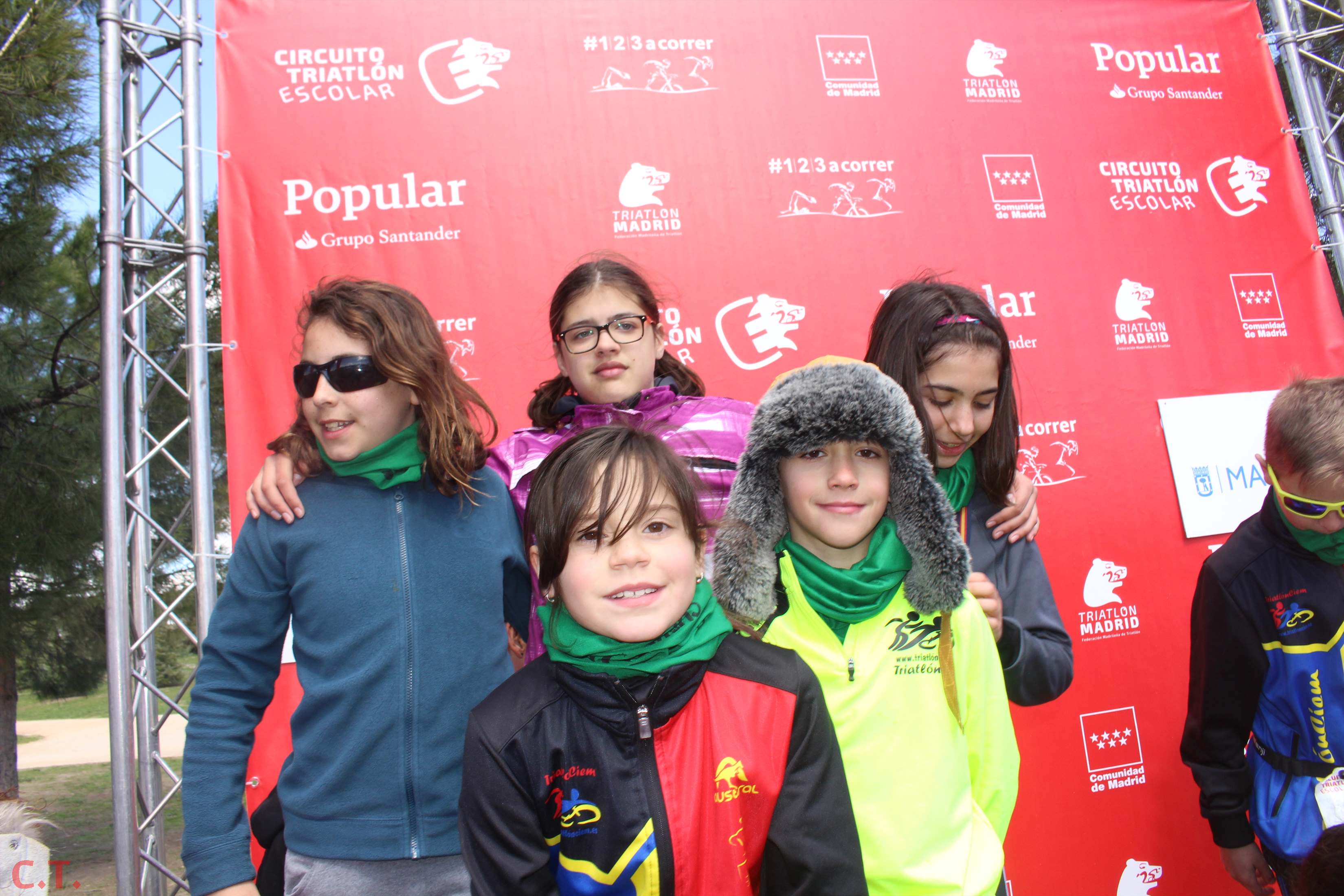 Fotos Duatlón Escolar Cuña Verde - Entrega de premios