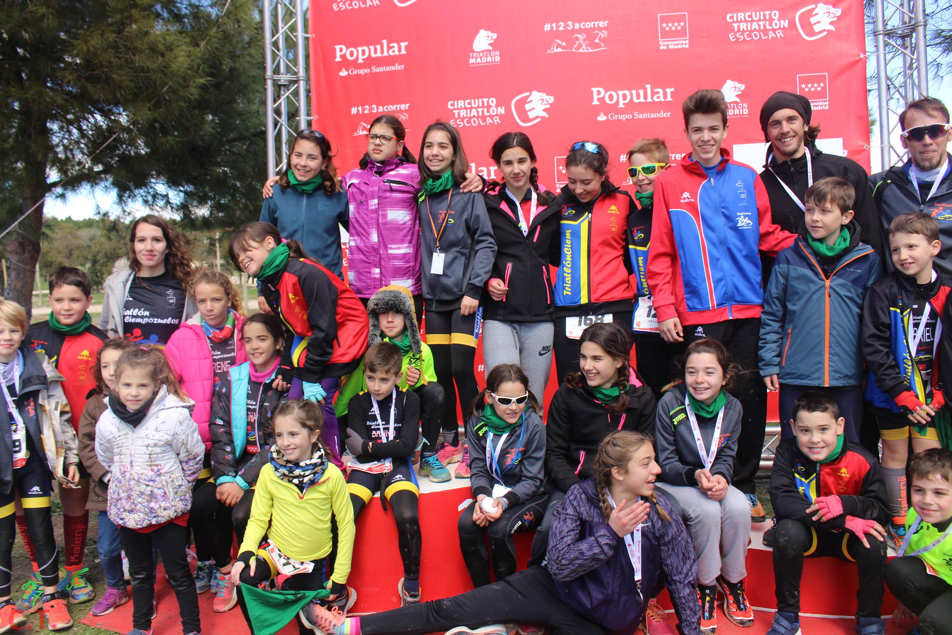 Fotos Duatlón Escolar Cuña Verde - Entrega de premios