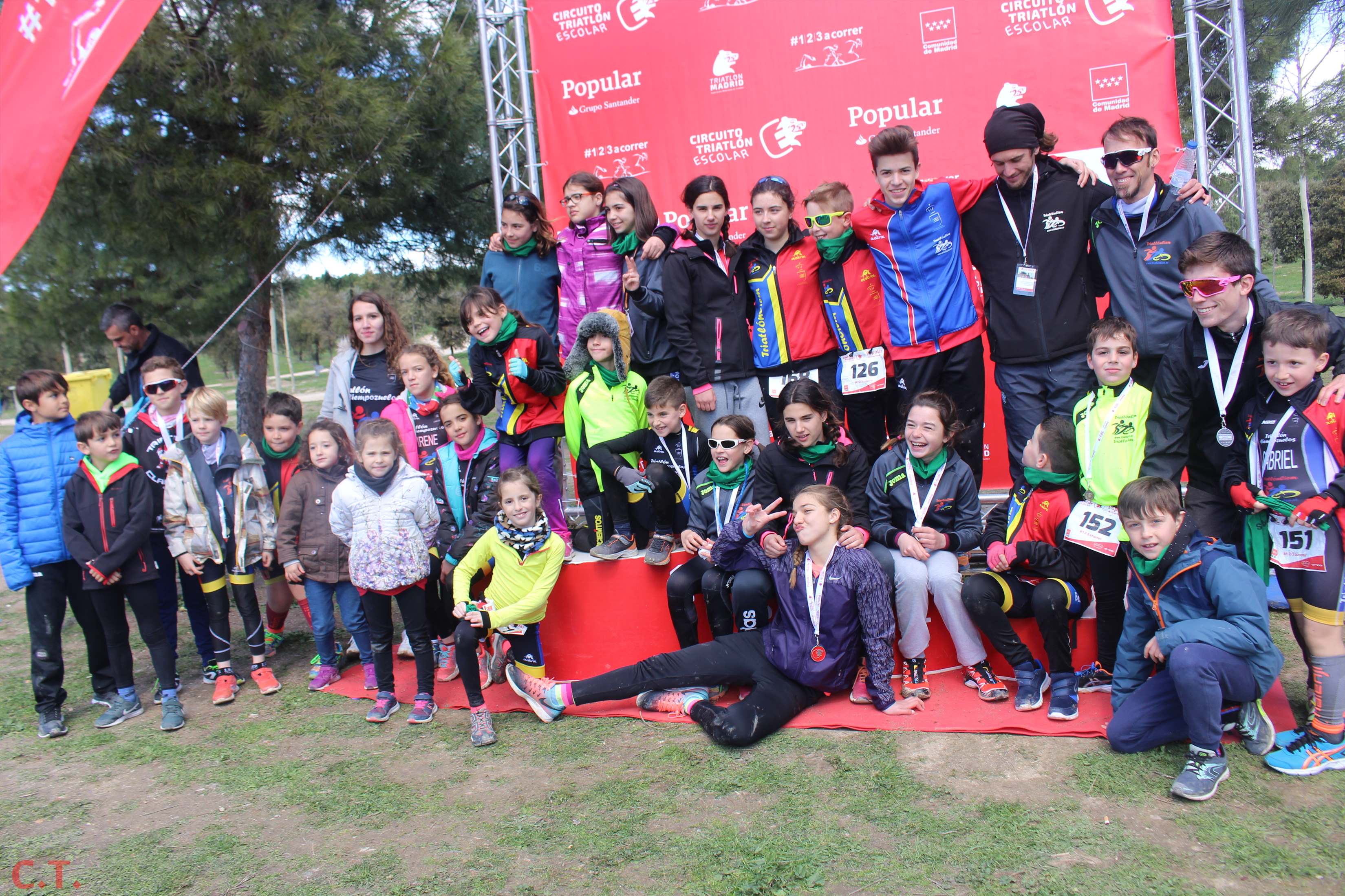 Fotos Duatlón Escolar Cuña Verde - Entrega de premios